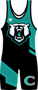 Custom Wrestling Singlets WS1529 Front View Custom Wrestling Singlets WS1529 Front View