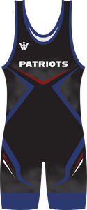 WarriorSport Sublimated Wrestling Singlet the Patriot