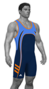 Sublimated Adidas aS108c-01-07 Custom CLIMALITE Sublimated Singlet