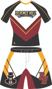 Blitz 2 Piece Wrestling Uniform Front View by  WarriorSport Wear Blitz 2 Piece Wrestling Uniform Front View by  WarriorSport Wear