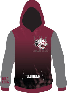WS Custom Sublimated Wrestling Hoodie WS1218 WS Custom Sublimated Wrestling Hoodie WS1218