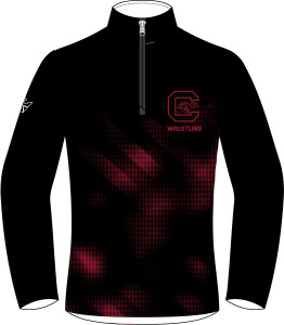 Sublimated Quarter Zip Pullover Sublimated Quarter Zip Pullover