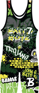 Cool Custom Wrestling Singlet "The City" Cool Custom Wrestling Singlet "The City"