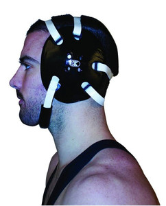 Black - White Cliff Keen #E58 Signature Headgear Black - White Cliff Keen #E58 Signature Headgear