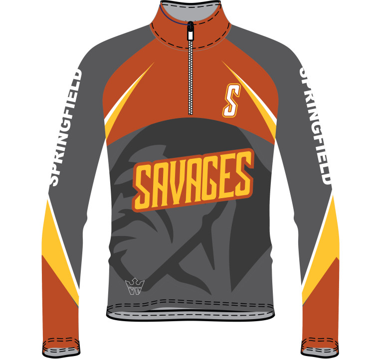 Quarter Zip Pull Over by Warrior Sport WS1233