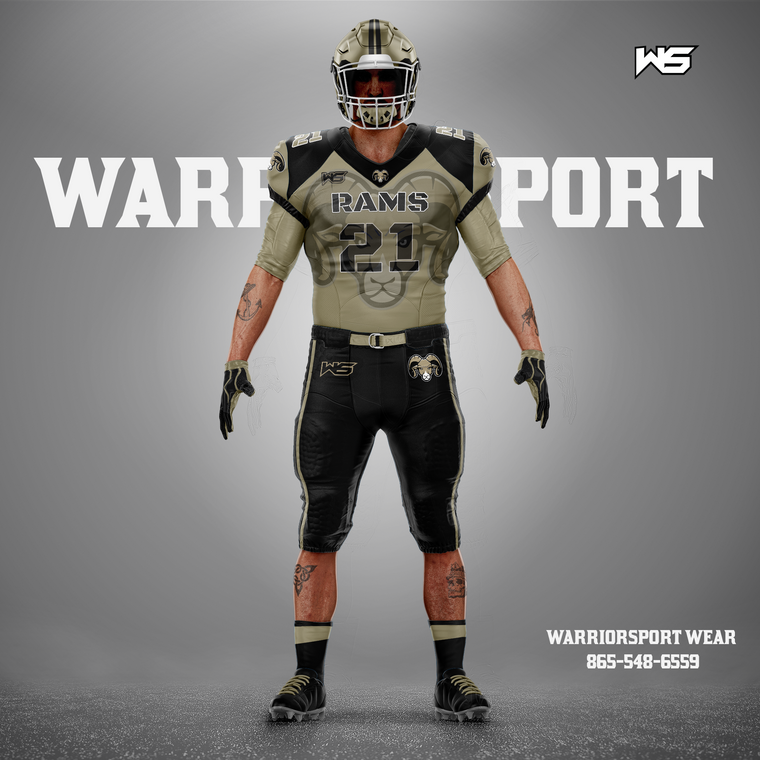 Custom Football Uniform by WarriorSport Wear