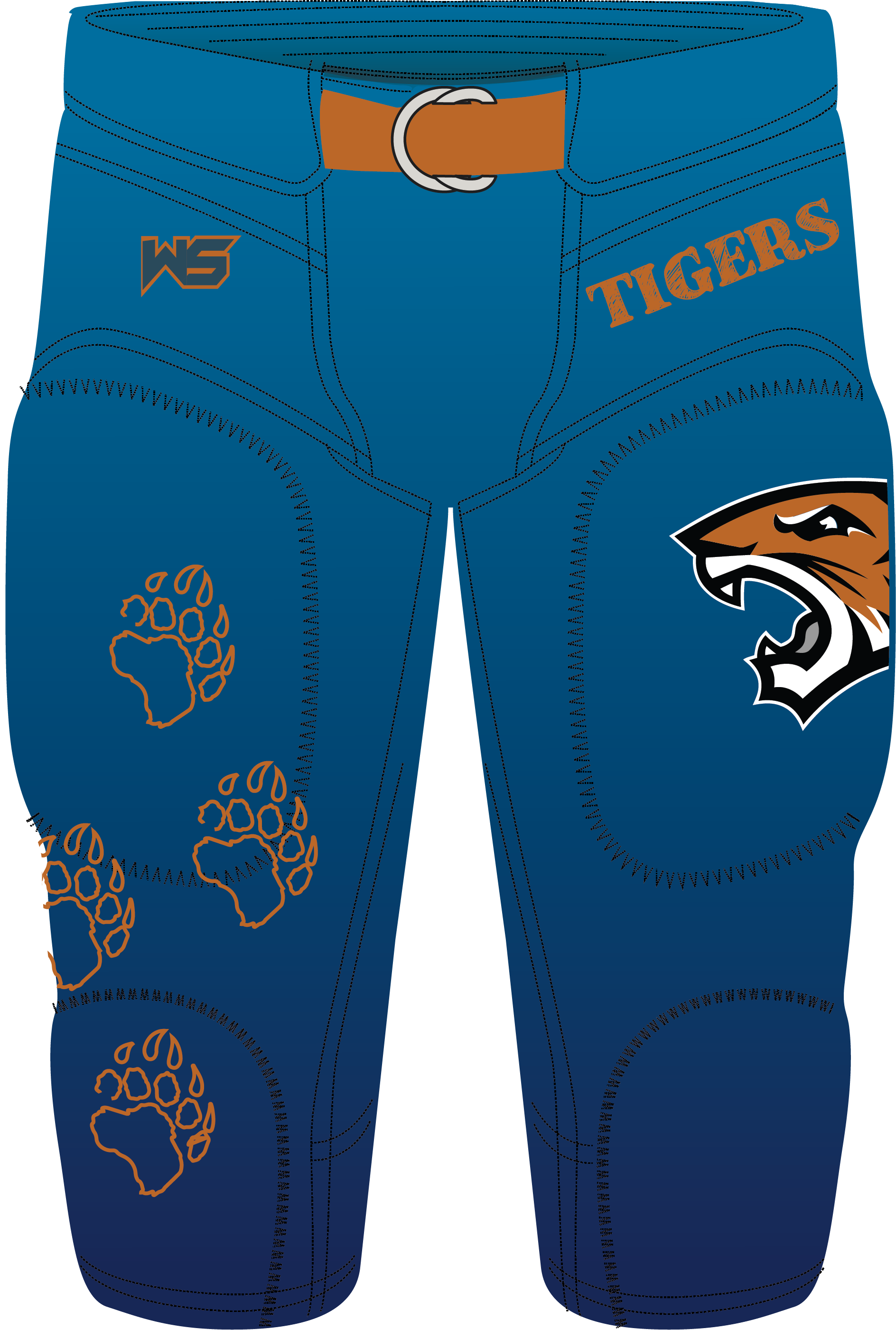 Customizable  Football Pants Customizable  Football Pants