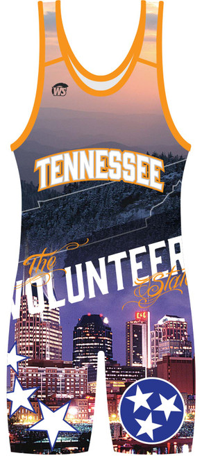 WS1604 Tennessee Scenic Stock Singlet Buy Now - Main Image