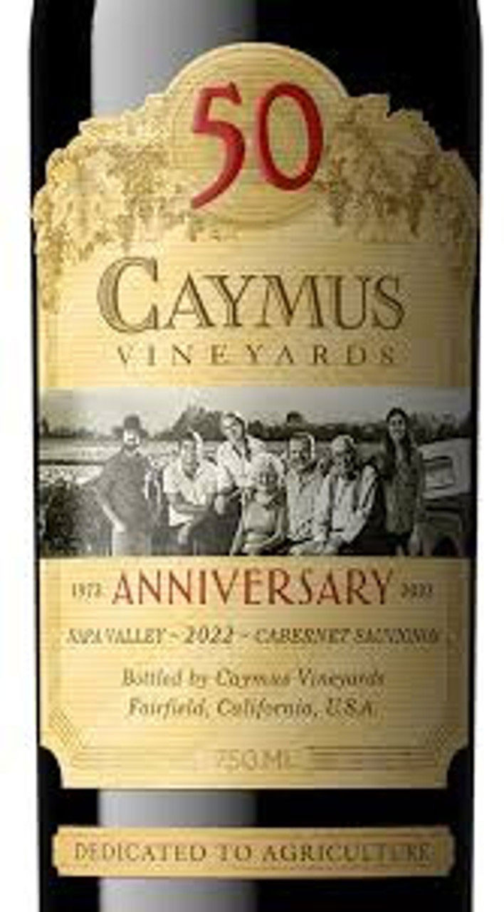 Caymus 50th Anniversary Cabernet Sauvignon Napa Valley 2022 1L