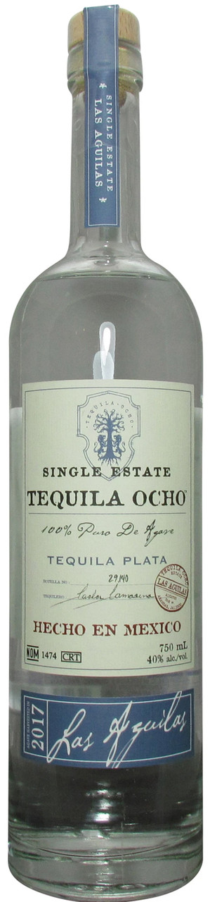 Ocho Single Estate Plata Tequila Las Aguilas (2017) - Woodland