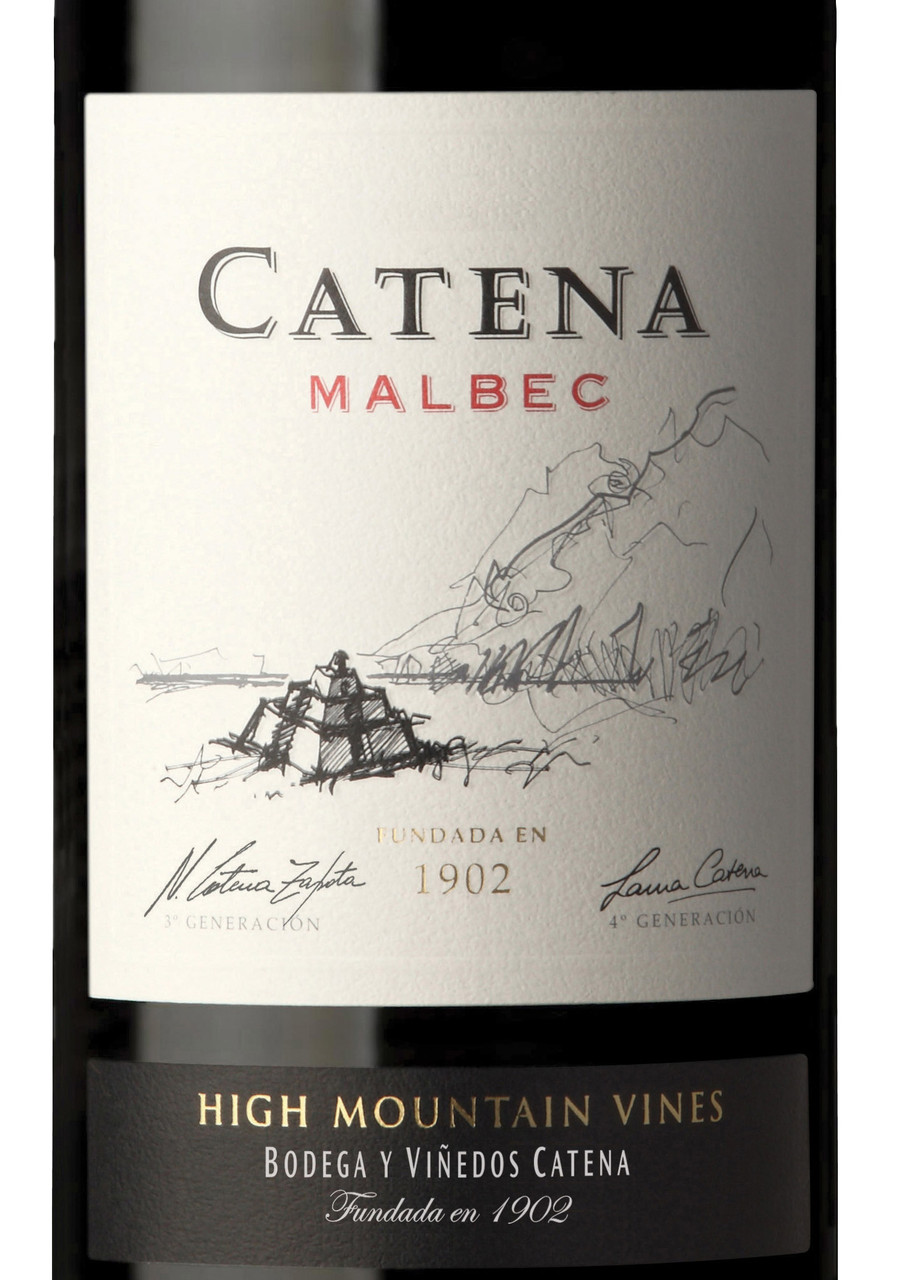 Catena Zapata Malbec Mendoza 2018 375ml - Woodland Hills Wine Company