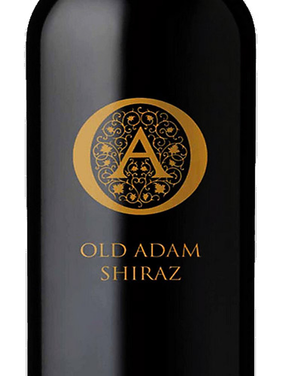 Bremerton Shiraz Langhorne Creek Old Adam 2015 bottle featuring a black label with gold 'A' emblem.