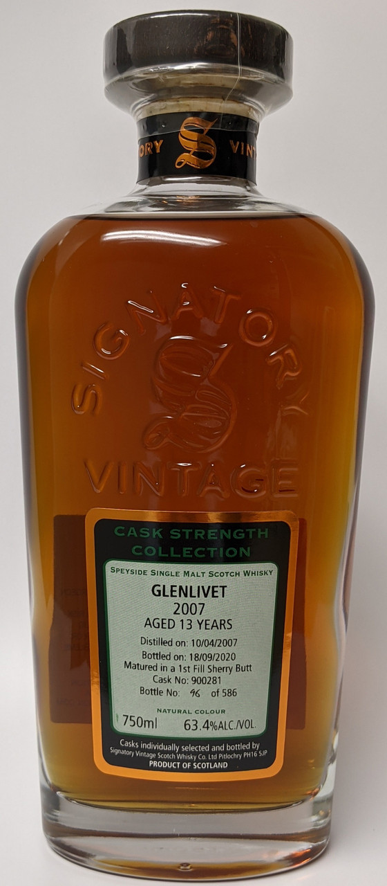 SIGNATORY Glenlivet 12年 Signatory Vintage Appreciation Page