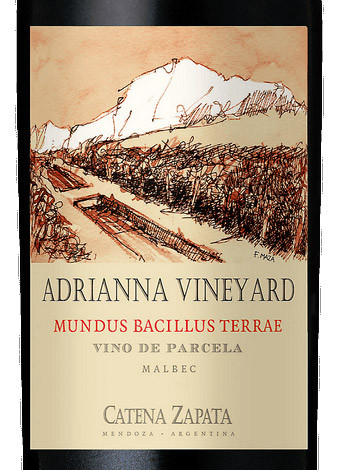 Catena Zapata Malbec Mundus Bacillus Terrae Adrianna Vineyard 2013