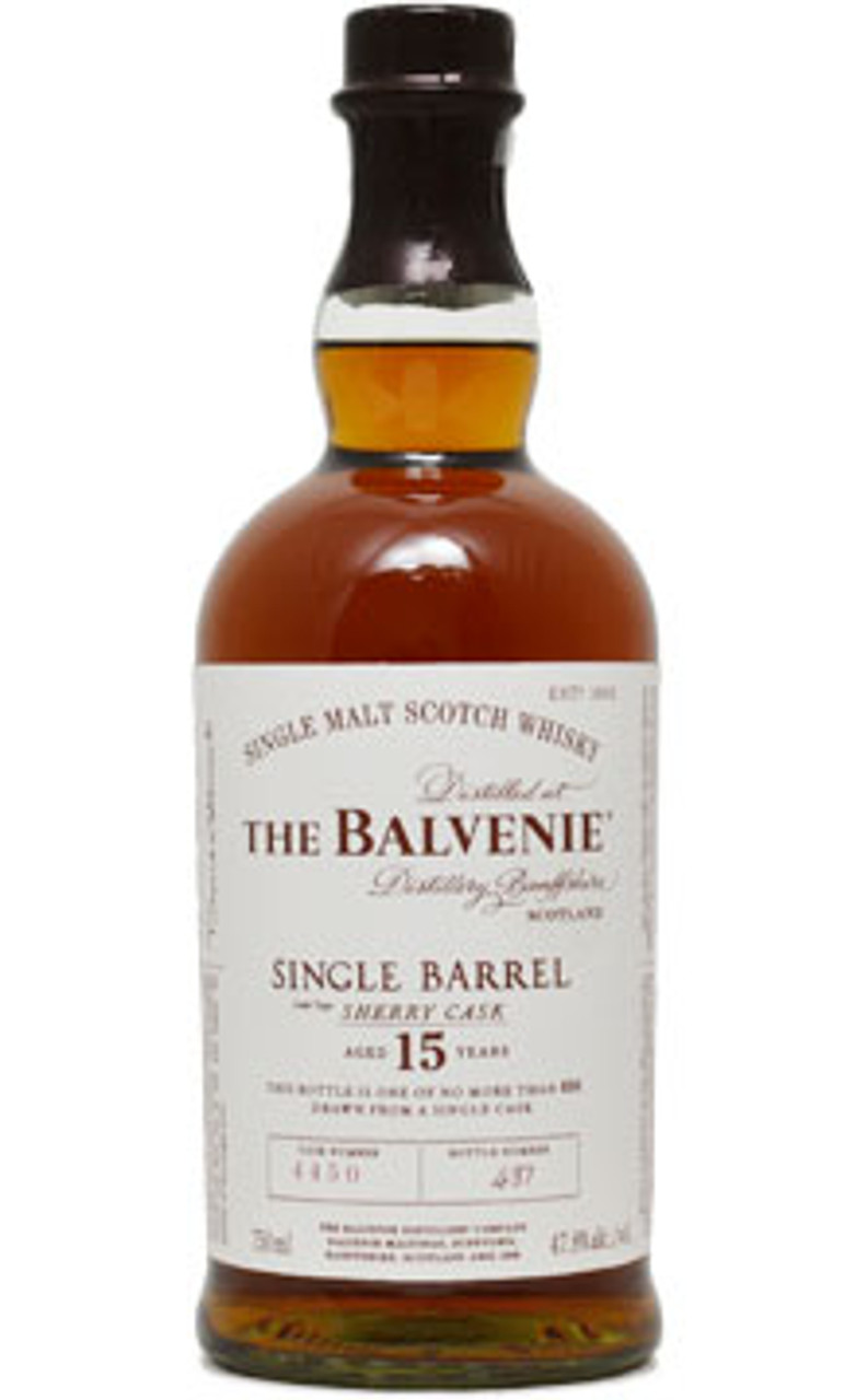 ウイスキー BALVENIE SINGLE BARREL 15 YEARS sherry Review: Balvenie 15 Year Single Barrel Sherry Cask · Scotchology