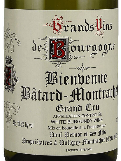 ポール ペルノ ビアンヴィニュ バタール モンラッシェ　2019 Pernot/Paul Bienvenues-Bâtard-Montrachet 2019 - Woodland Hills