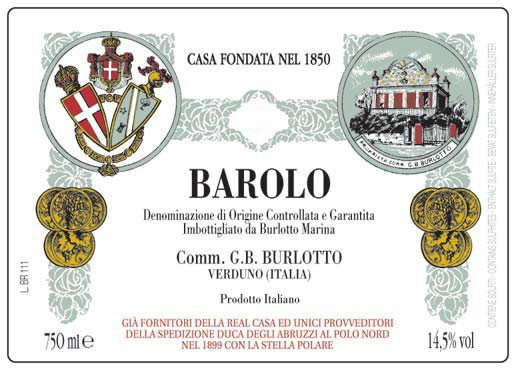 G.B. Burlotto Barolo 2017 - Woodland Hills Wine Company