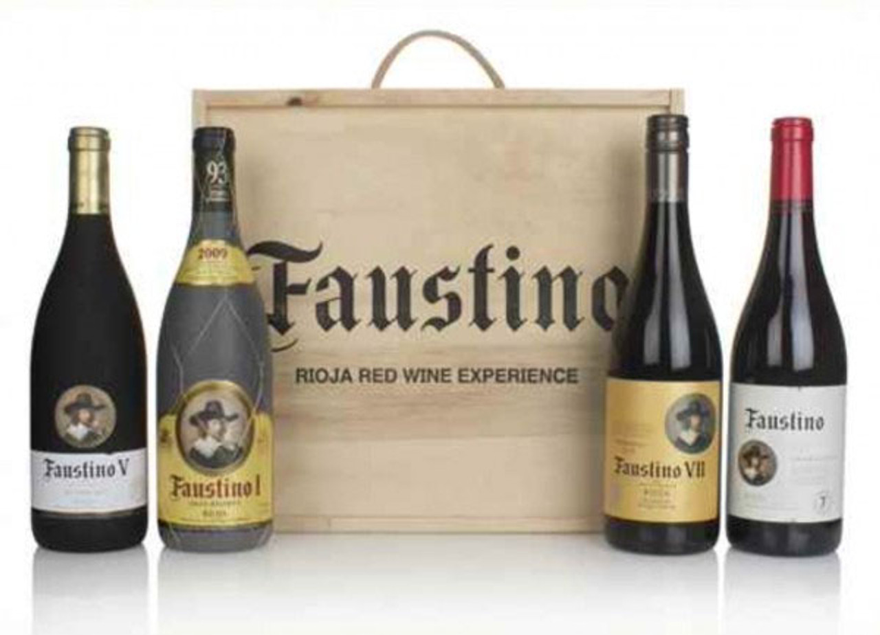 Faustino Rioja Red 4-pack NV - Woodland Wine Company