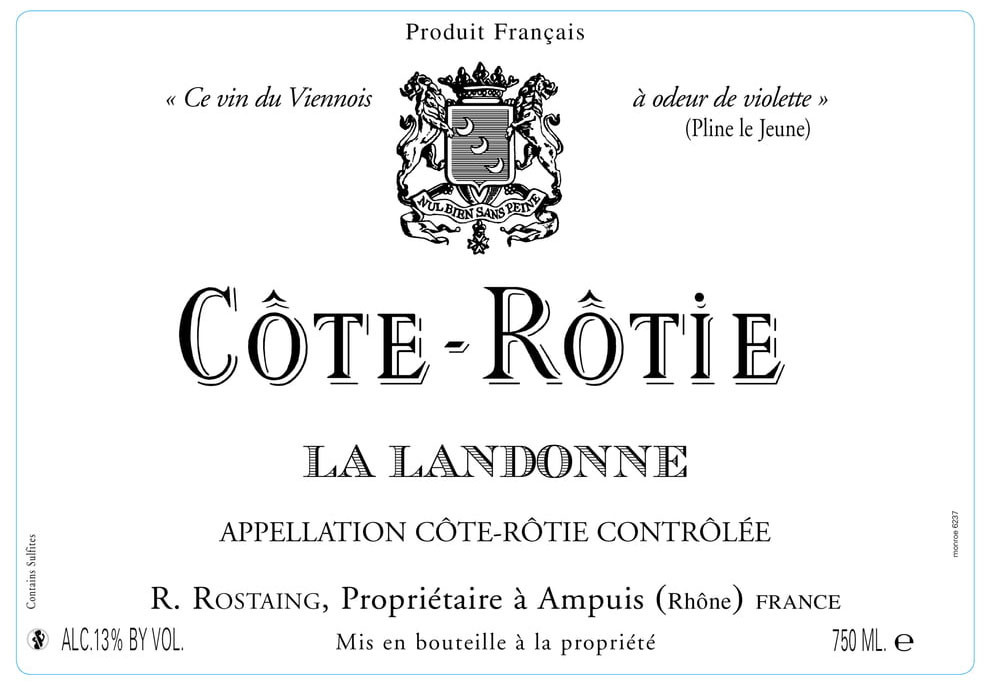 Rostaing CôteRôtie La Landonne 2019 Woodland Hills Wine Company