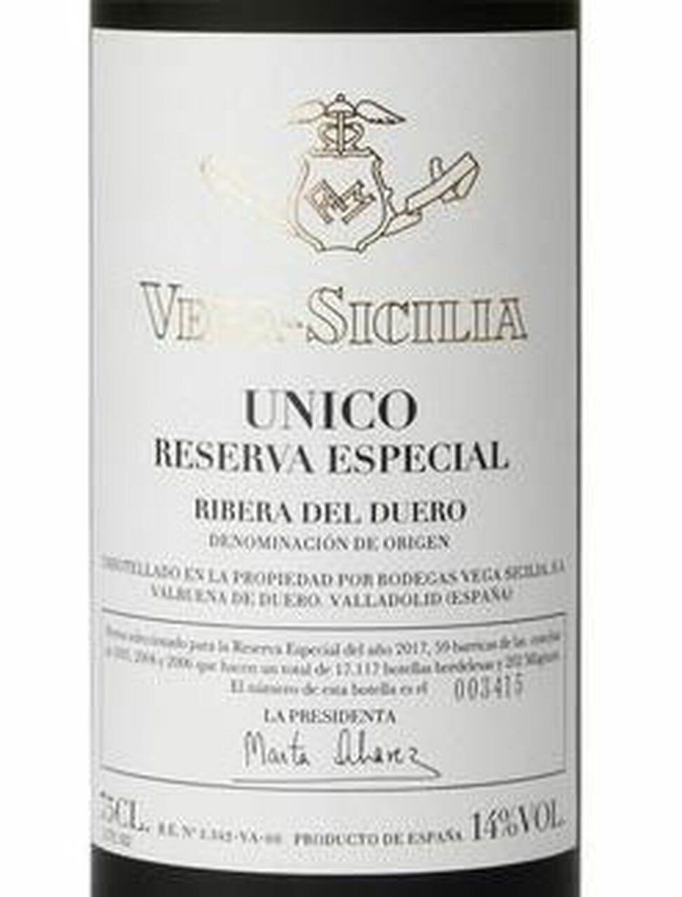 Vega Sicilia Único Reserva Especial 2022 Release ('08, '10, '11