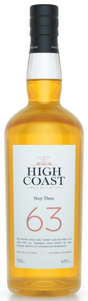 国台酒38% 750ml High Coast 63 Peated Single Malt Whisky - Woodland Hills Wine Company