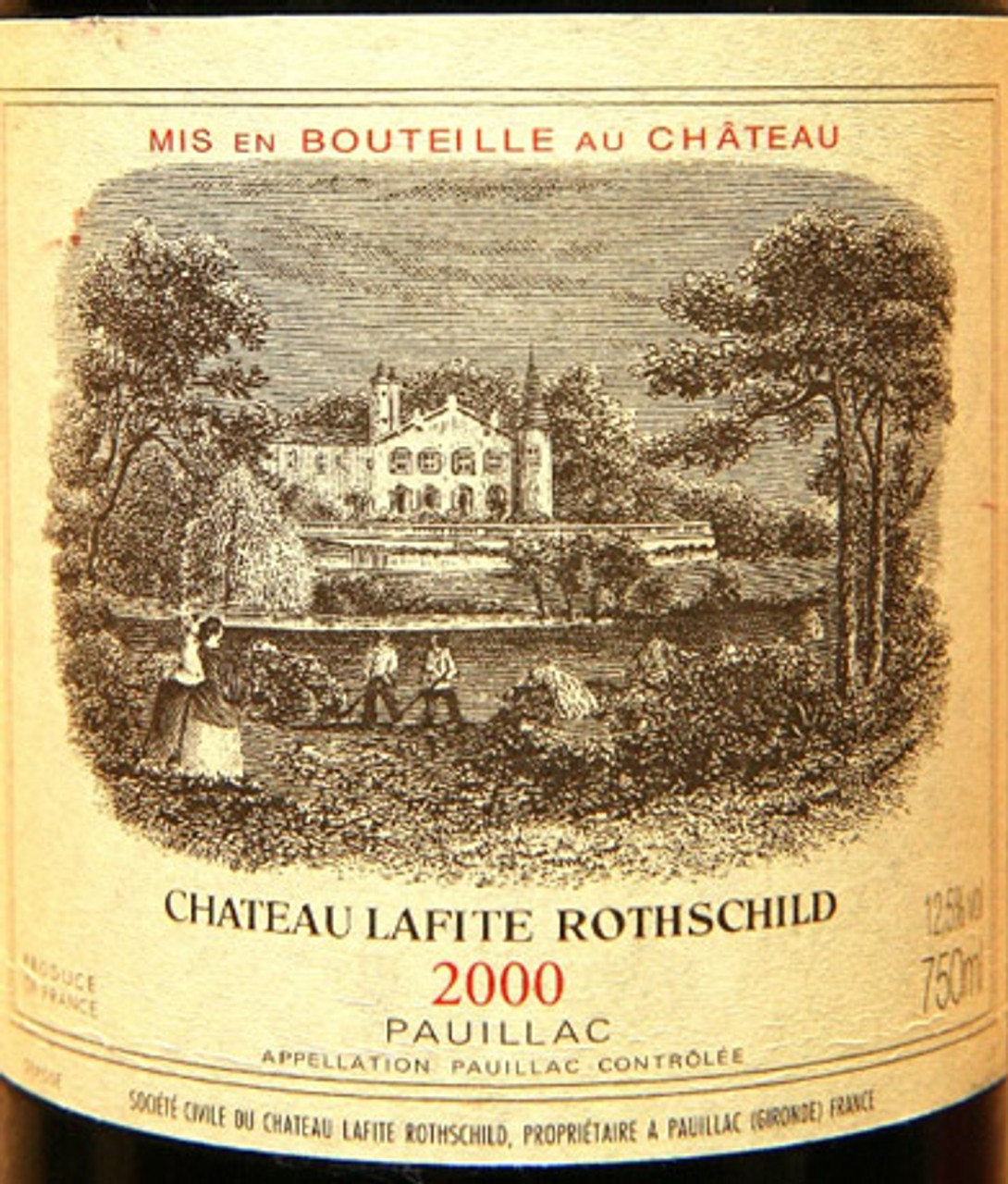 Lafite Rothschild Pauillac 2000 - Woodland Hills Wine Company