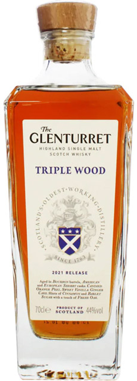 Glenturret Triple Wood Single Malt Scotch Whisky 2023