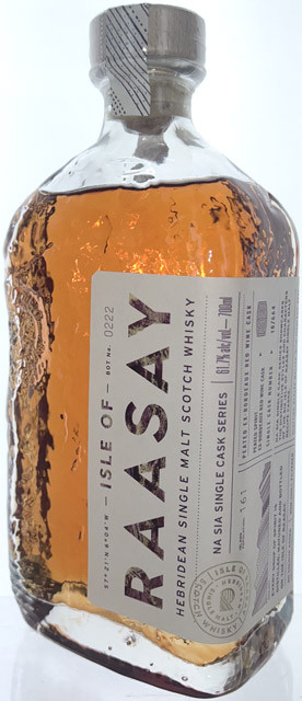 Isle of Raasay Unpeated Ex Bordeaux Single Malt Scotch Whisky