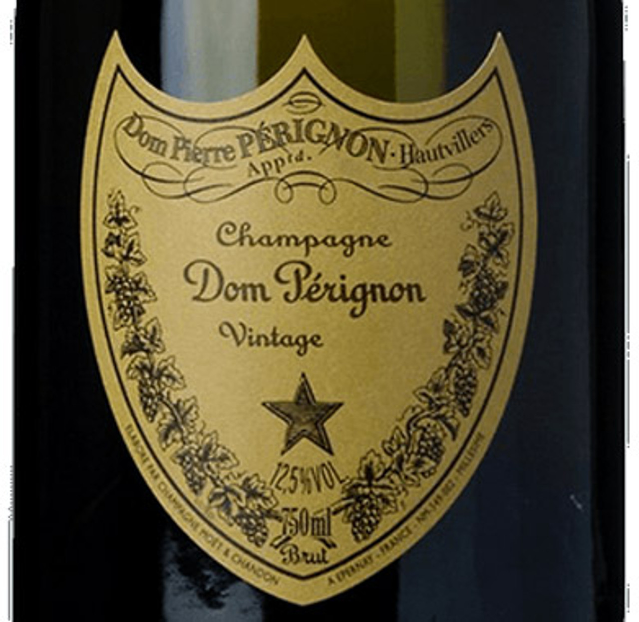 Moet & Chandon Dom Perignon Champagne Cuvee, France (Vintage Varies) - 750 ml bottle