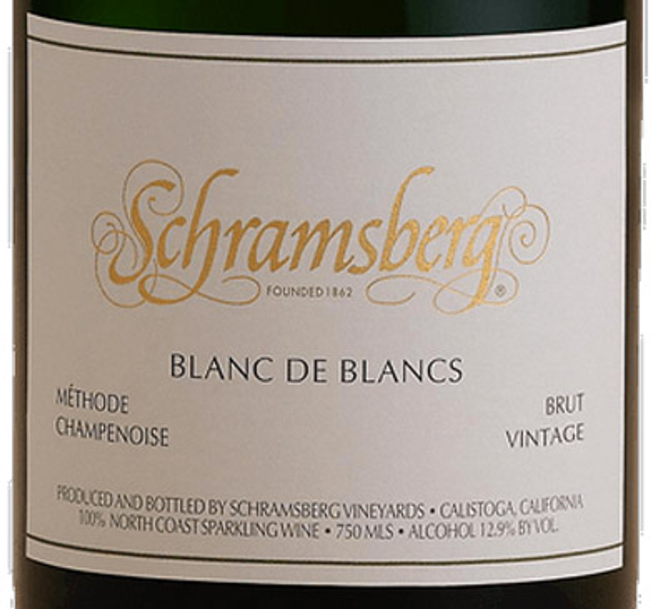 Schramsberg Brut Blanc de Blancs North Coast 2020 Woodland Hills