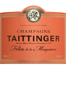 Taittinger Brut Champagne Les Folies de la Marquetterie NV