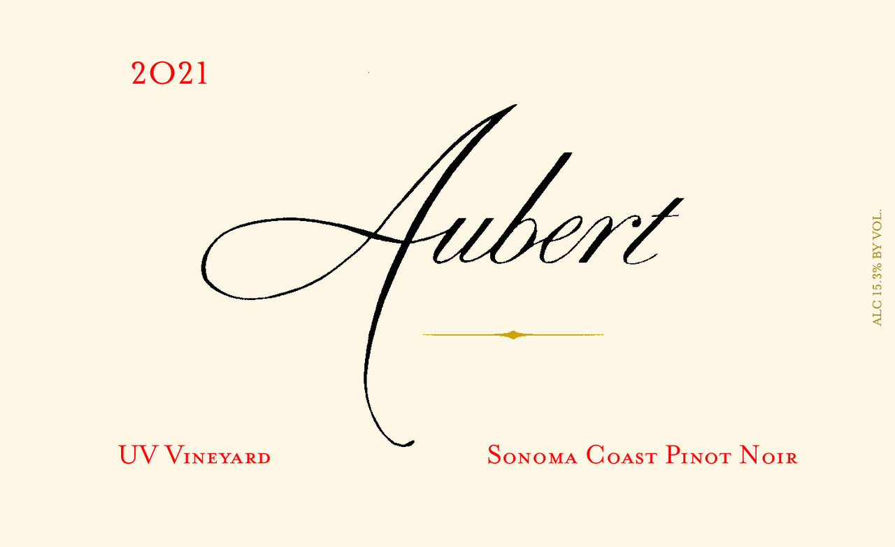 Aubert Pinot Noir Sonoma Coast UV Vineyard 2021 - Woodland Hills