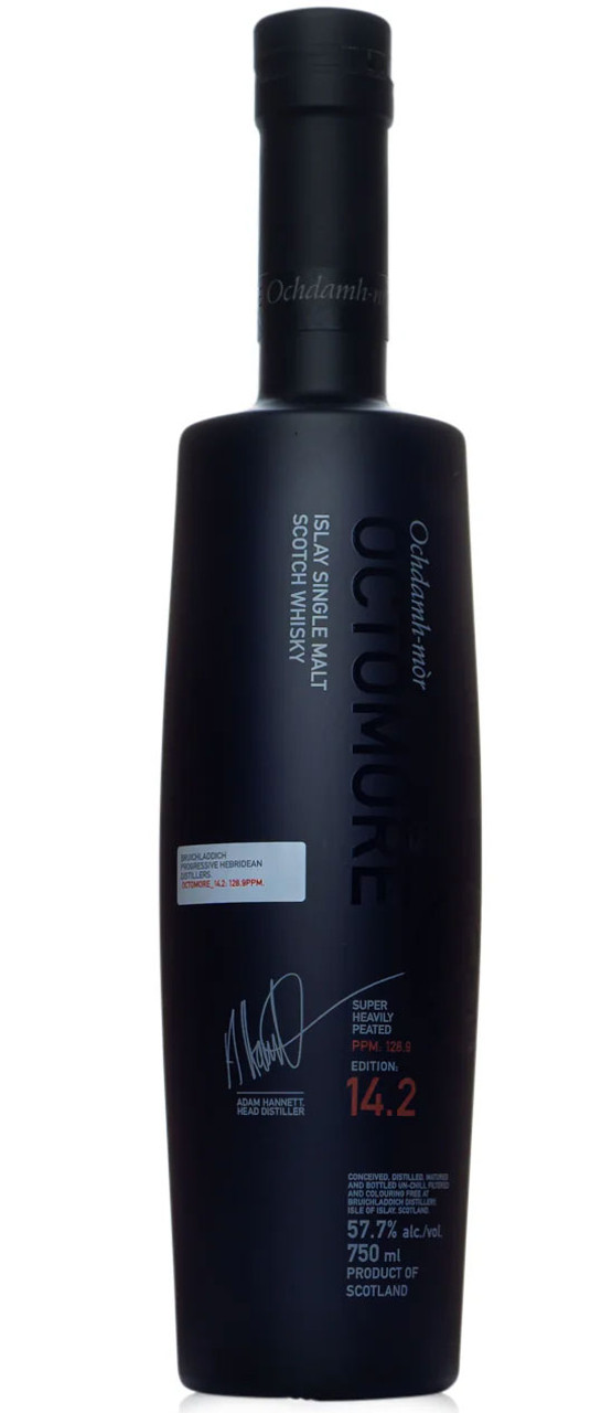 Octomore 14.2 Single Malt Scotch Whisky (57.7% ABV