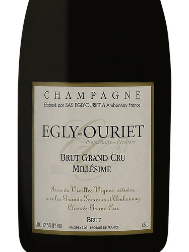 Egly-Ouriet Brut Champagne Millésimé Grand Cru 2014 - Woodland