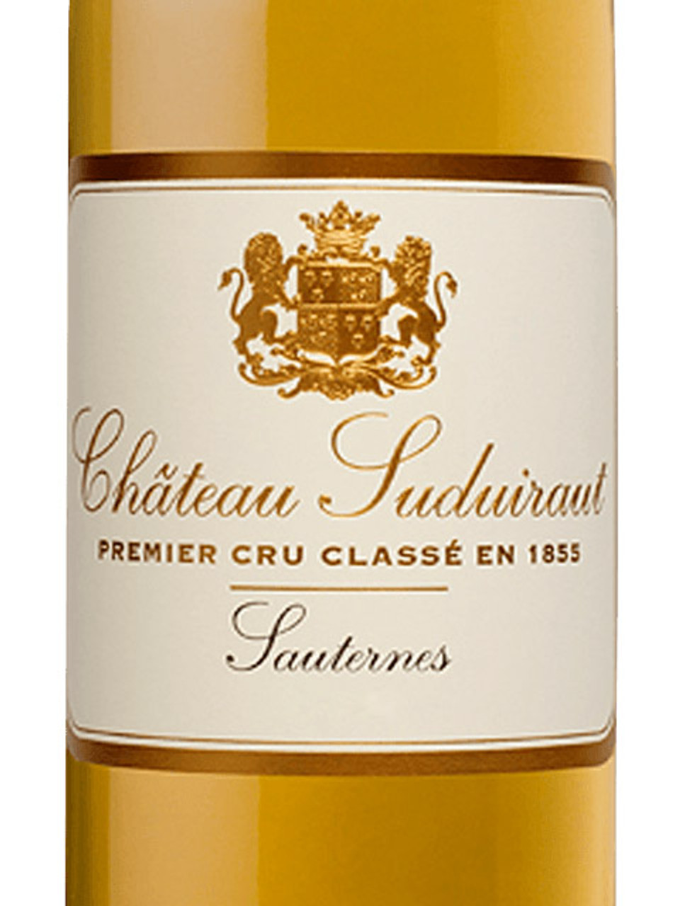 Suduiraut Sauternes 2014, a prestigious 375ml bottle of dessert wine from Bordeaux's Sauternes region.