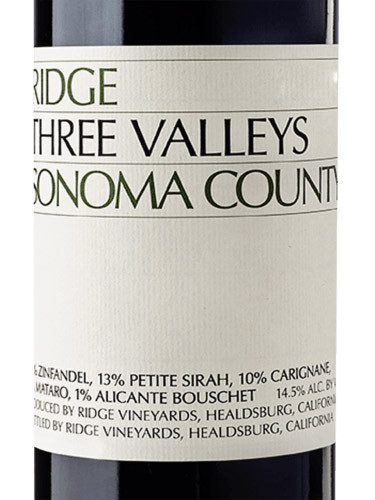 Balanced Sonoma blend with rich Zinfandel character and spice.