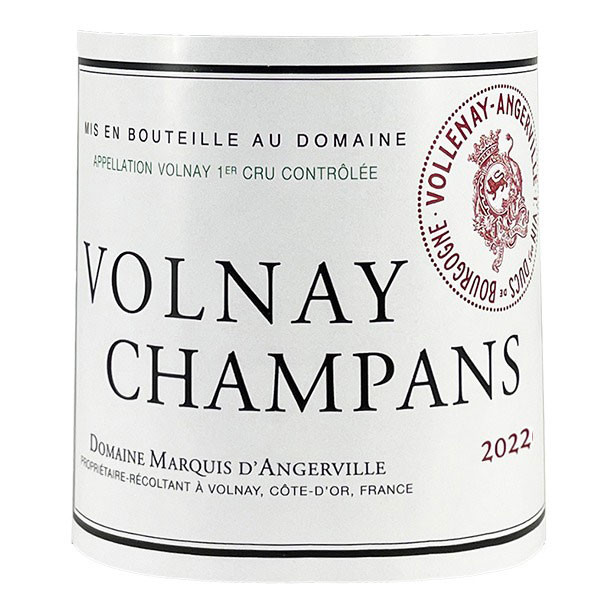 d'Angerville Volnay 1er cru Champans 2022 - Woodland Hills Wine