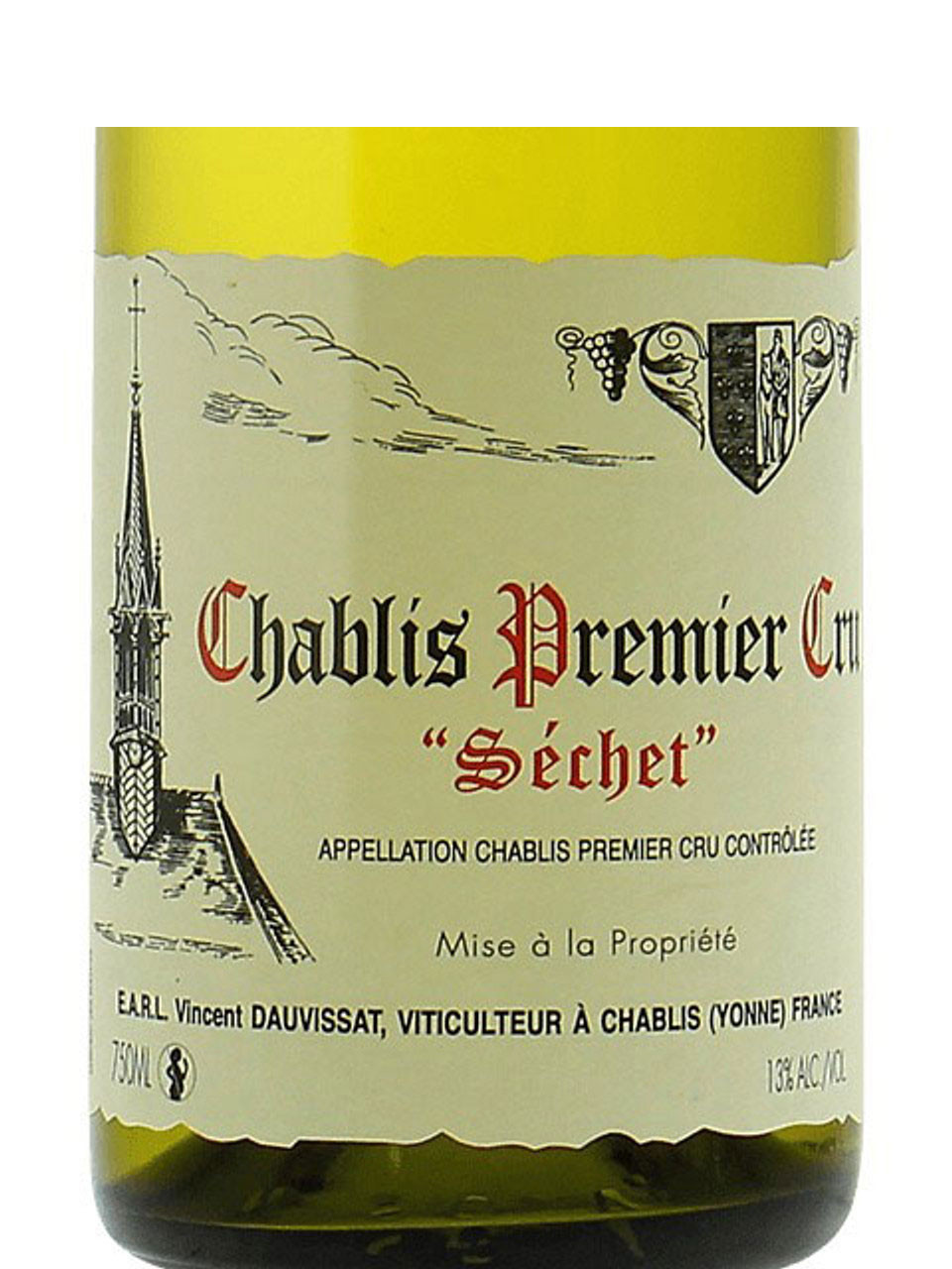 シヴィルト sec Dauvissat/Vincent Chablis 1er cru Séchet 2019 - Woodland Hills