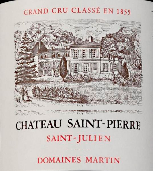 Saint Pierre St Julien 2015 &ndash; A classic Bordeaux red, reflecting the enduring legacy of French viticulture.