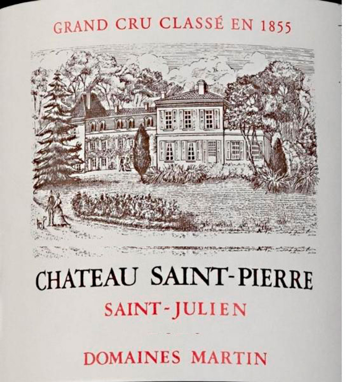 Saint Pierre St Julien 2015 – A classic Bordeaux red, reflecting the enduring legacy of French viticulture.