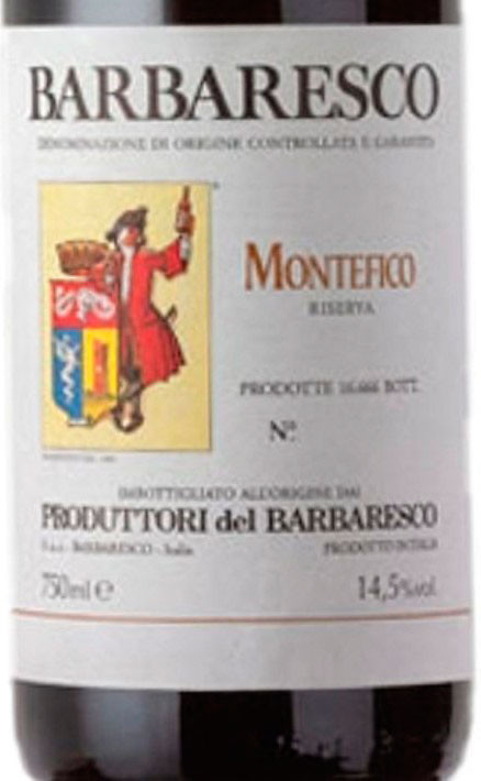 Produttori del Barbaresco Barbaresco Montefico Riserva 2020