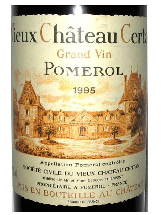 Vieux Château Certan Pomerol 1995 - Woodland Hills Wine Company