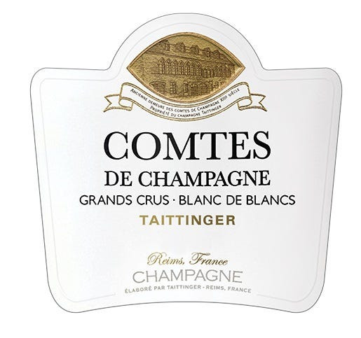 Taittinger Brut Blanc de Blancs Comtes de Champagne 2005