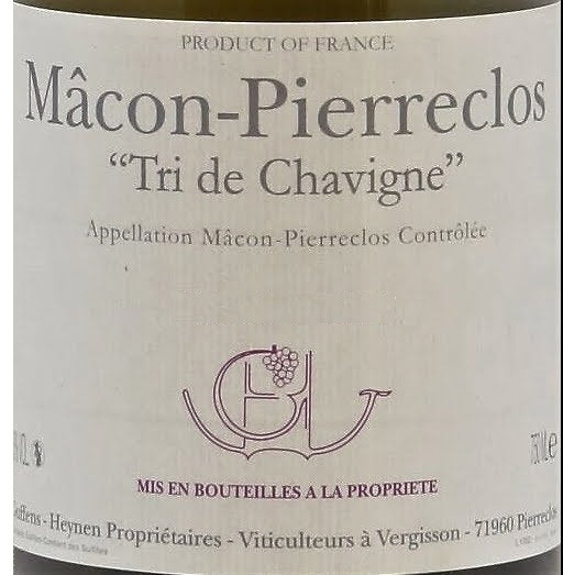 Guffens-Heynen Mâcon-Pierreclos 2024 Guffens-Heynen Mâcon-Pierreclos 