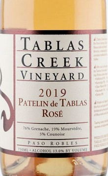 Tablas Creek Patelin de Tablas Rosé Paso Robles 2019 Woodland Hills