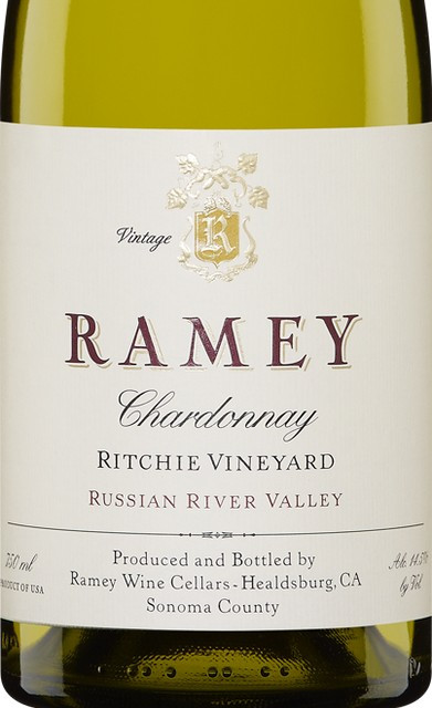 Ramey Chardonnay Russian River Valley Ritchie Vineyard 2017