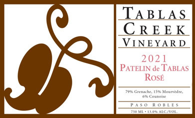 Tablas Creek Patelin de Tablas Rosé Paso Robles 2021 Woodland Hills