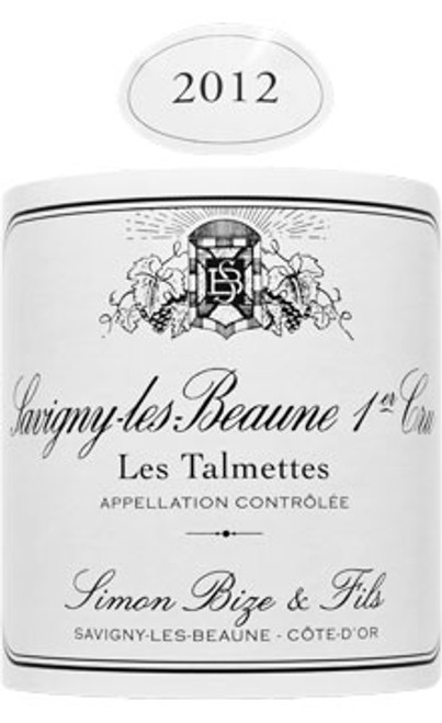 Bize Savigny-lès-Beaune 1er cru Talmettes 2012