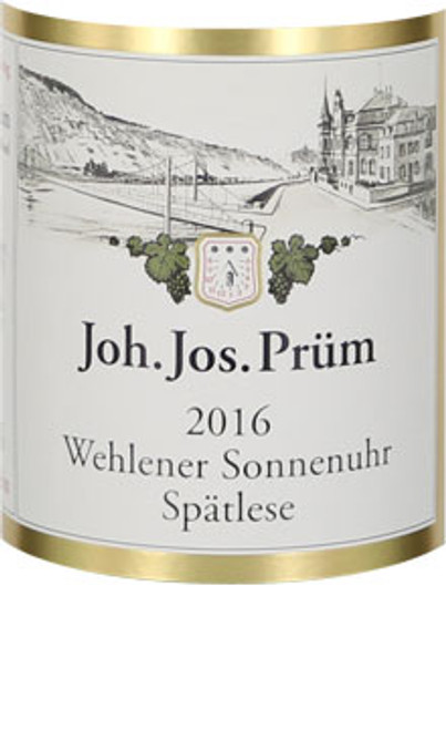 Prüm/JJ Riesling Spätlese Wehlener Sonnenuhr 2016