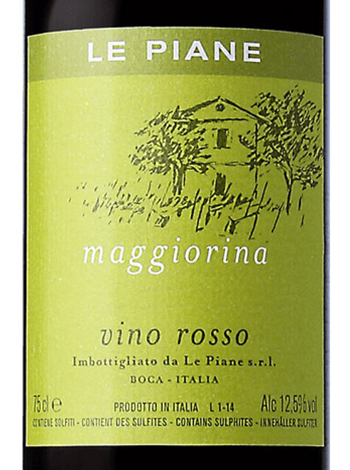 Le Piane Maggiorina Colline Novaresi Rosso 2018